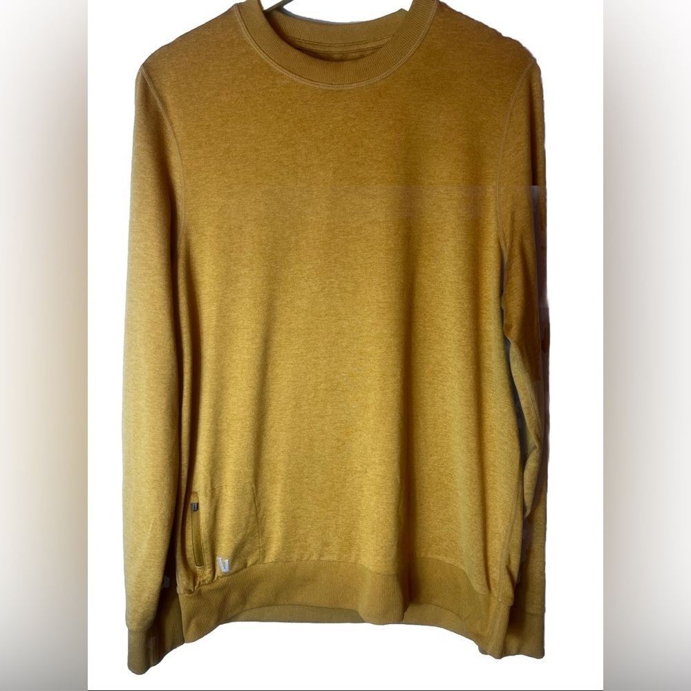 Vuori Mens Ponto Performance Crewneck Pullover Sweatshirt Size L